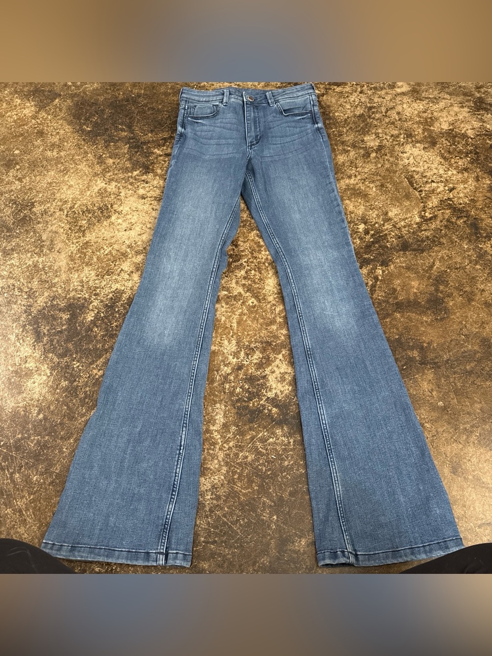 H&M Women’s Blue Flare Jeans